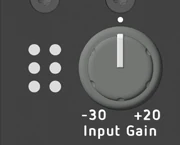 Channel 11 Input Gain and Metering